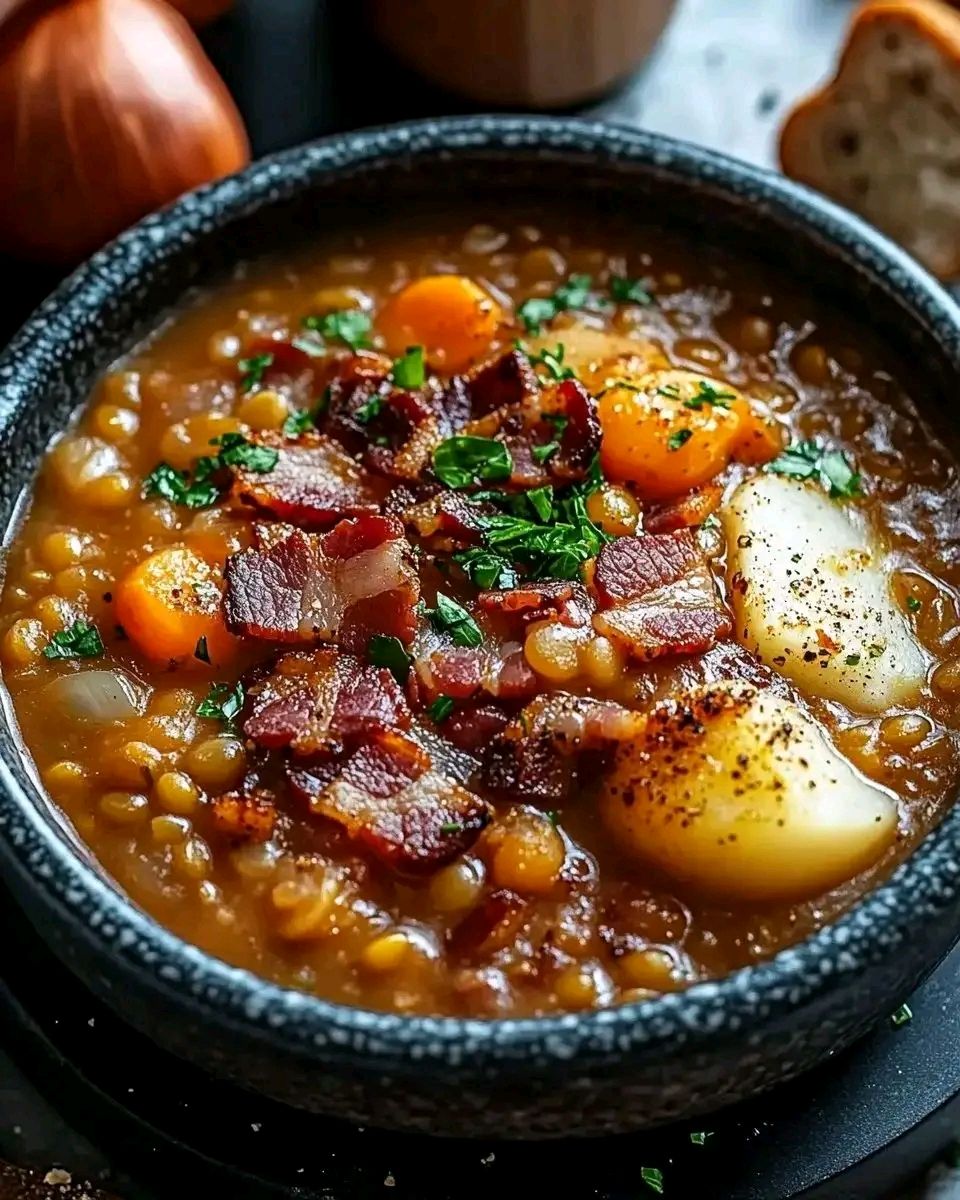 Hearty Lentil Vegetable Soup