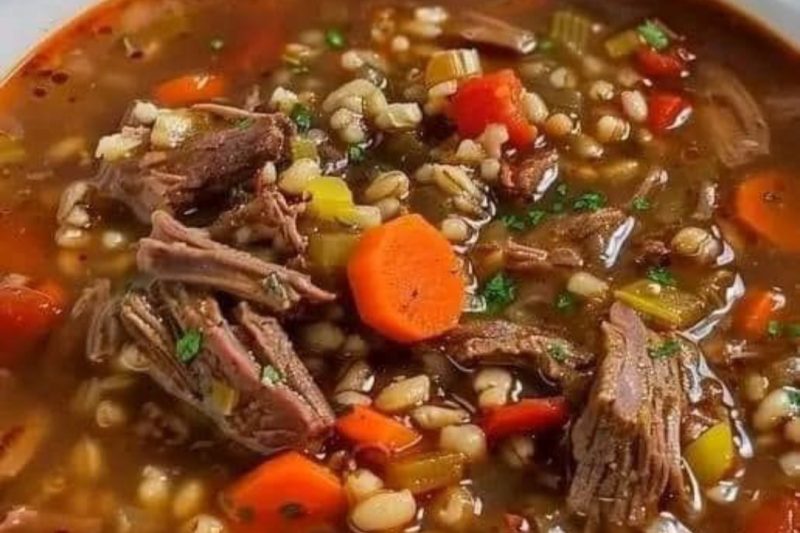 Classic Beef Barley Soup