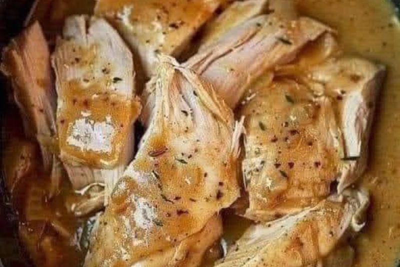 Slow Cooker Chicken Breasts with Gravy