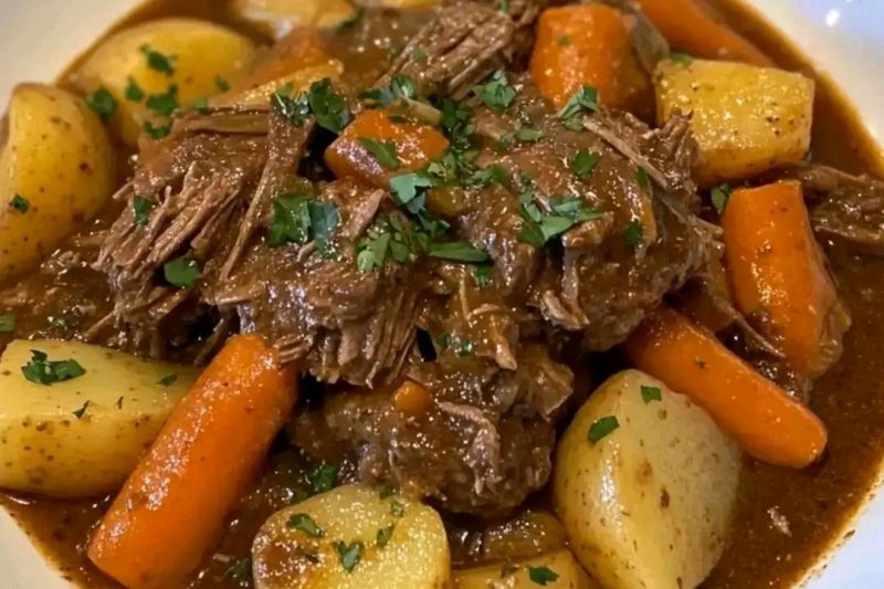 Homestyle Pot Roast with Veggies