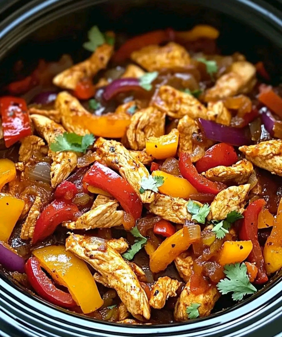 Crockpot Chicken Fajitas