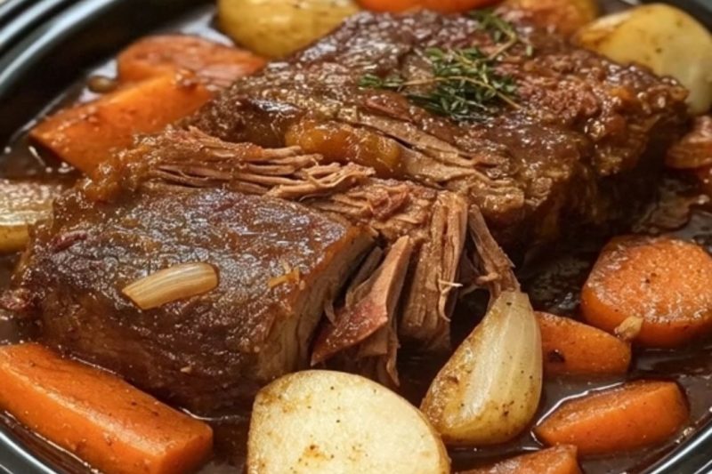 Tender Slow-Cooked Roast