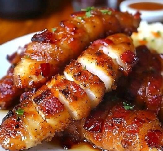 Bacon Brown Sugar Chicken Tenders