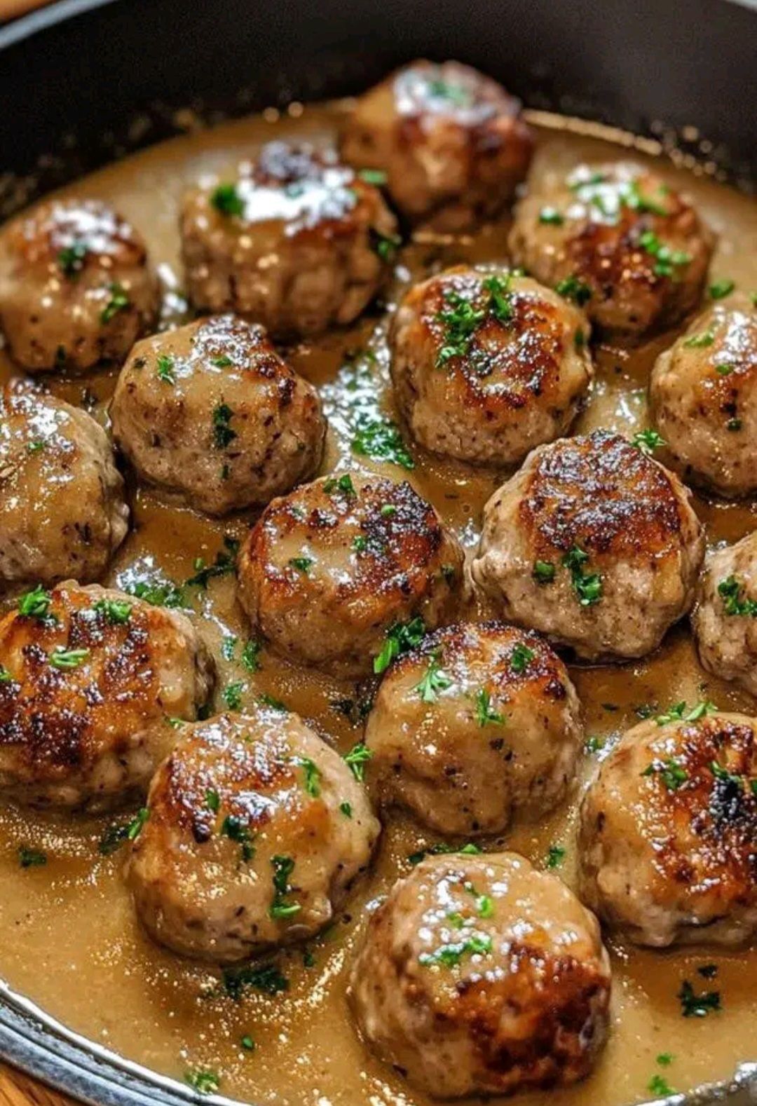 Swedish Meatballs with Gravy