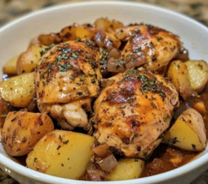 Flavorful Crockpot Chicken Dinner