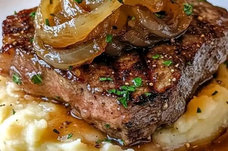 Creamy Steak Gorgonzola Alfredo