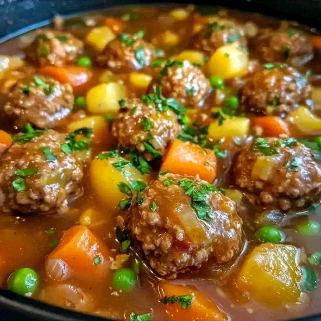 The Best Meatball Stew Recipe
