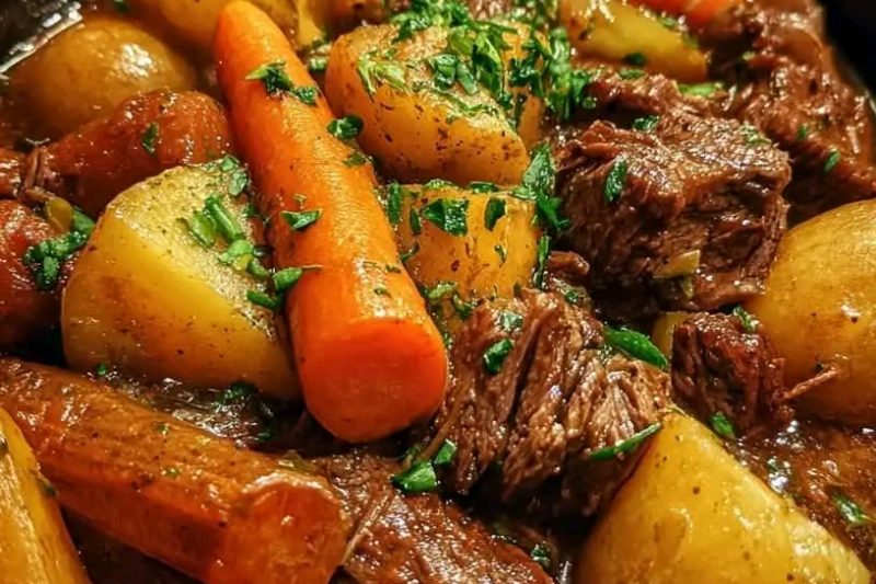 Classic Slow Cooker Beef Stew