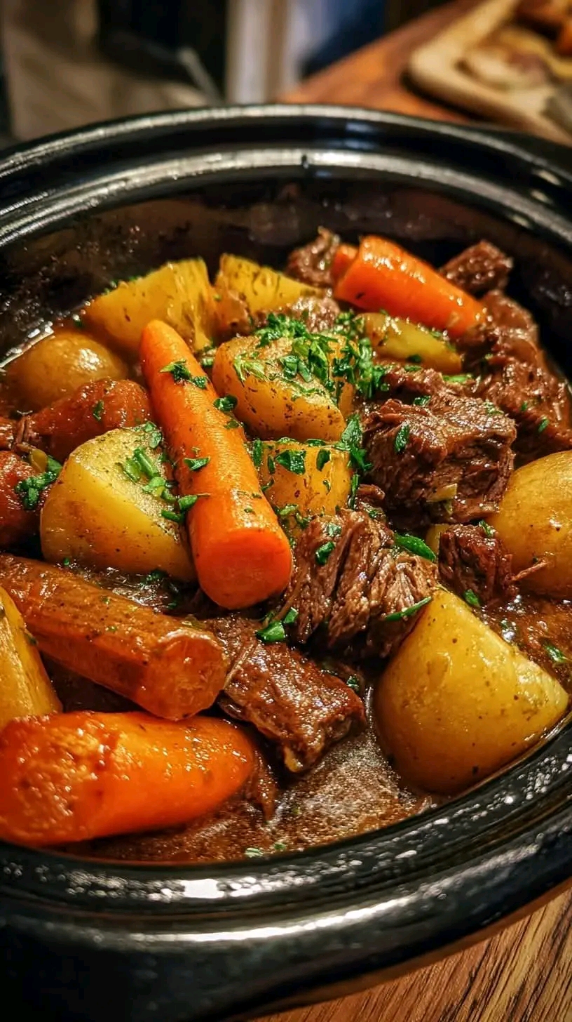 Classic Slow Cooker Beef Stew
