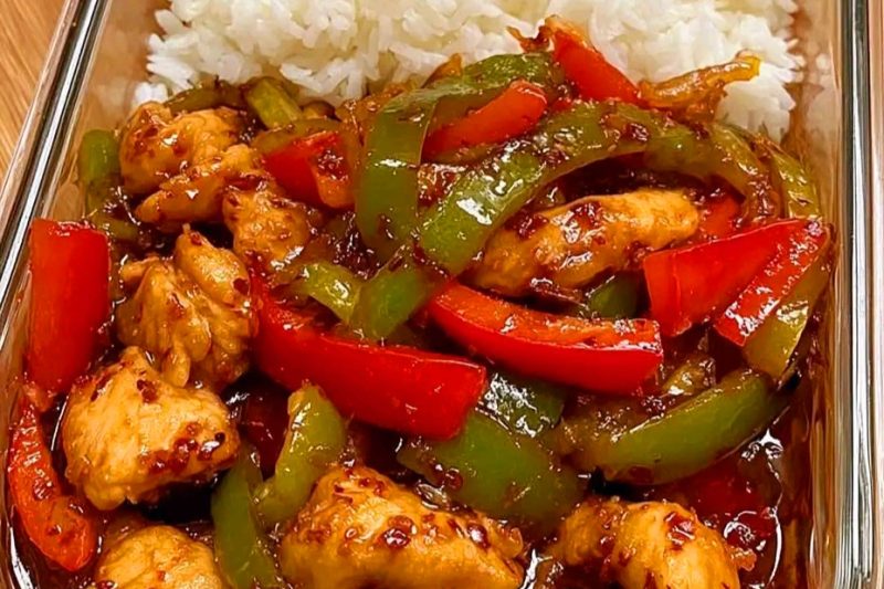 Quick Garlic Chicken Stir-Fry