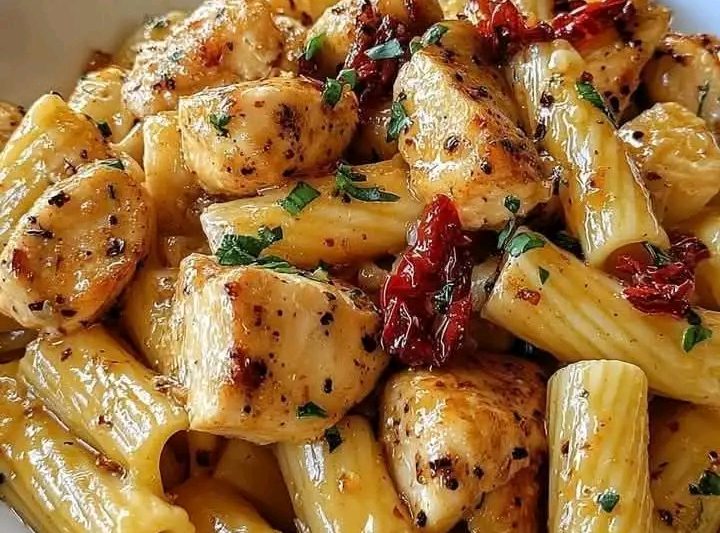 Irresistible Honey Pepper Chicken Pasta