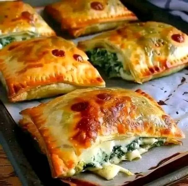 Creamy Spinach Ricotta Pastries