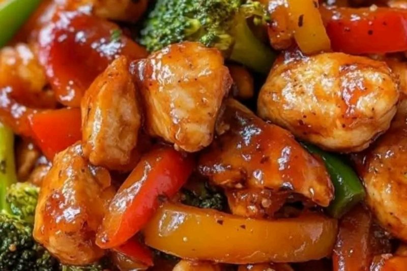 Honey Sriracha Chicken Stir-Fry