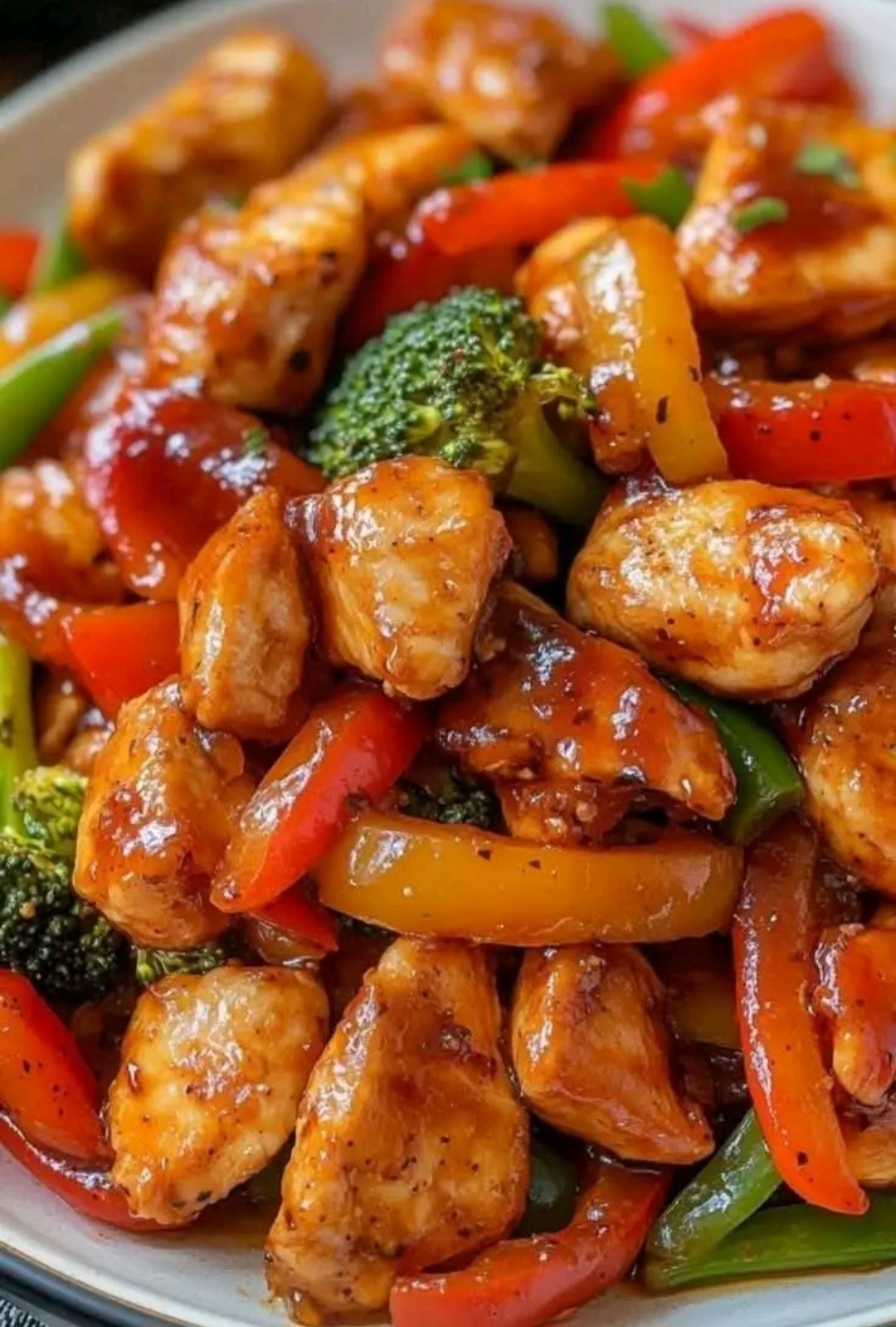 Honey Sriracha Chicken Stir-Fry