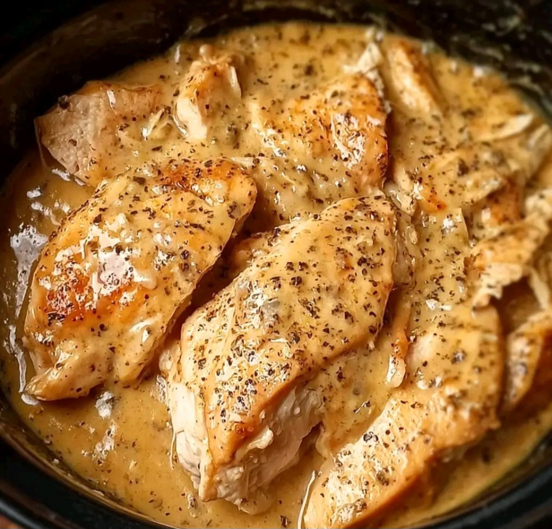 Easy Crockpot Chicken and Gravy