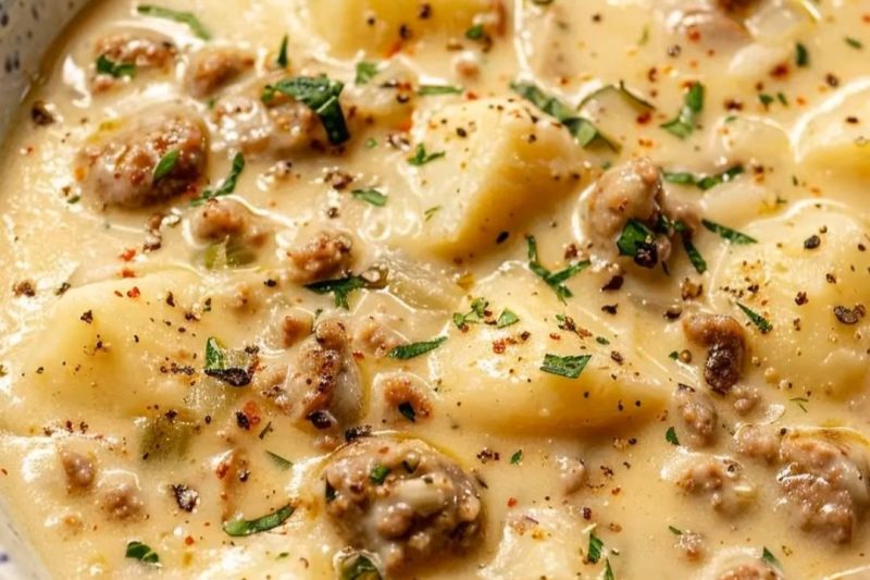 Hearty Sausage and Potato Soup