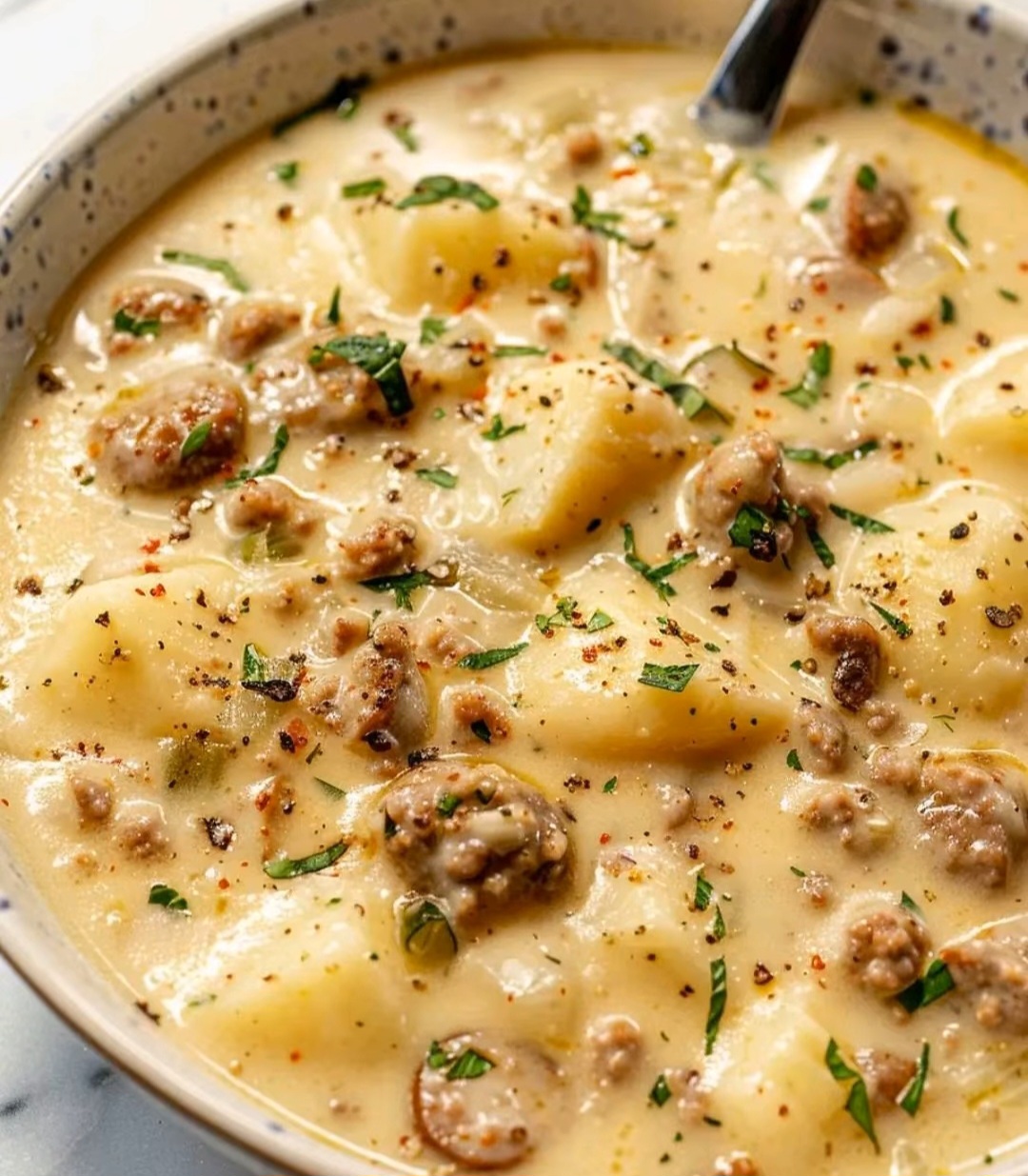 Hearty Sausage and Potato Soup