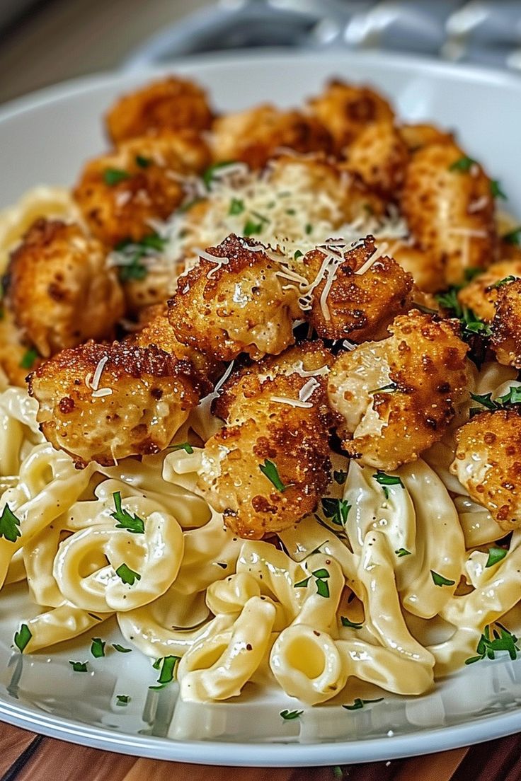 Quick and Creamy Garlic Butter Chicken Pasta