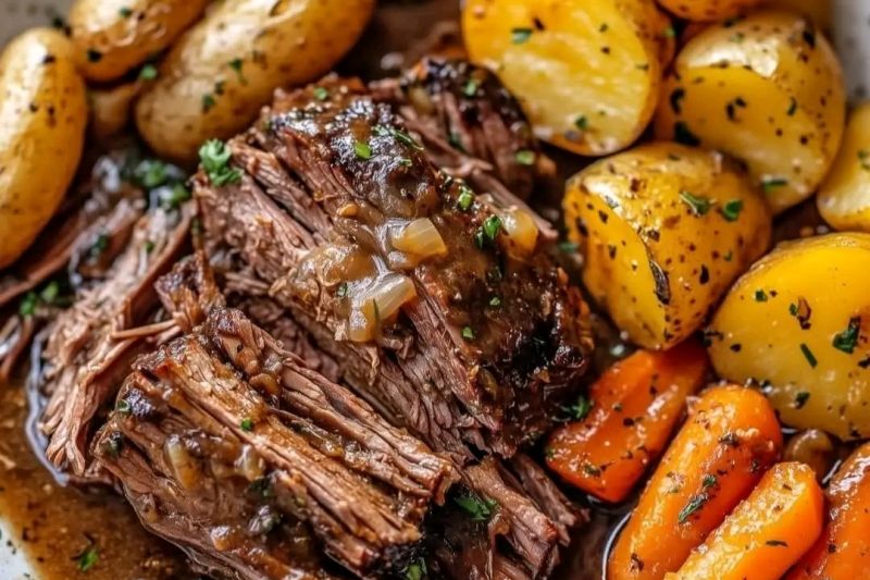 The Best Crockpot Pot Roast
