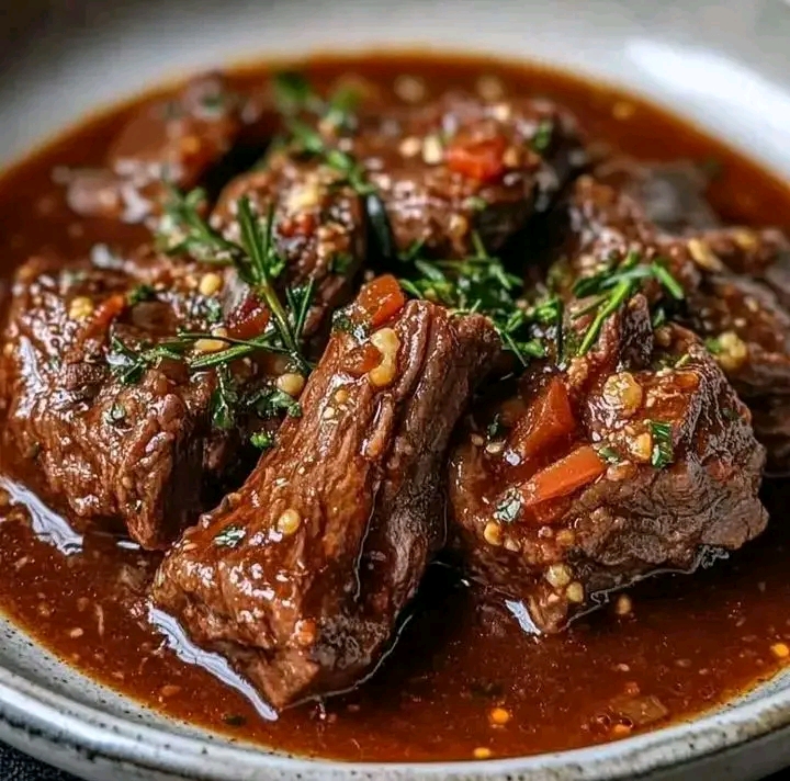 Slow Cooker Short Rib Beef Ragu