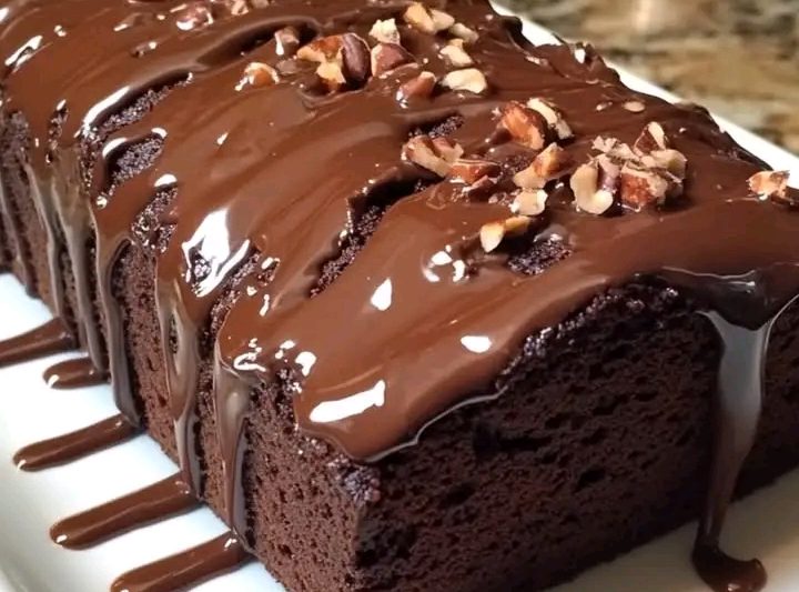 Ultimate Hot Fudge Brownie Bread