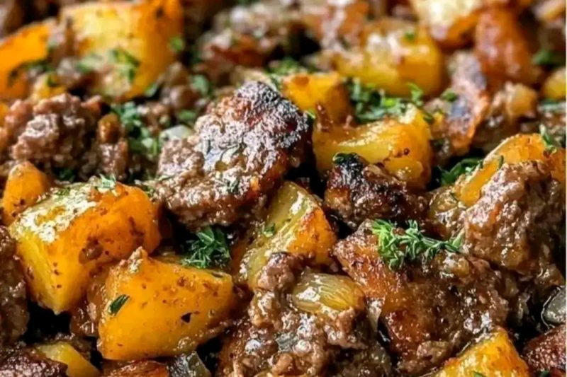 Ultimate Meat and Potato Casserole Recipe