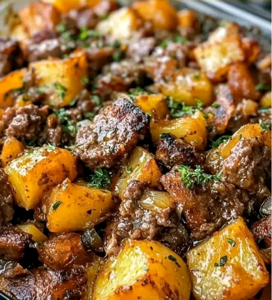Ultimate Meat and Potato Casserole Recipe