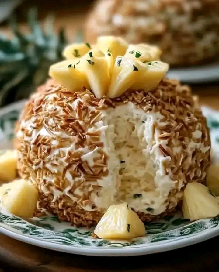 Heavenly Pineapple Cheeseball