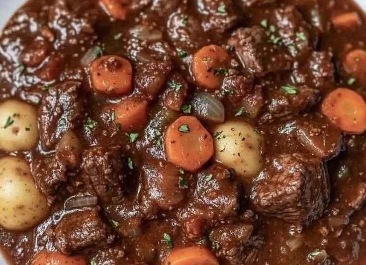 Best Beef Stew in Red Wine Sauce