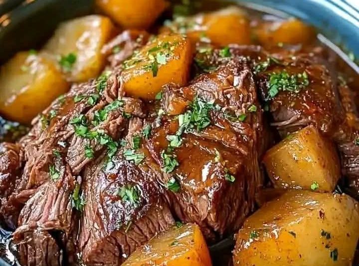 Slow Cooker Amish Pot Roast