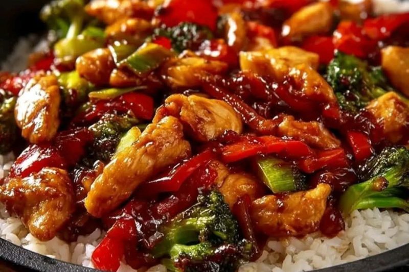 Sweet and Sour Chicken Stir Fry