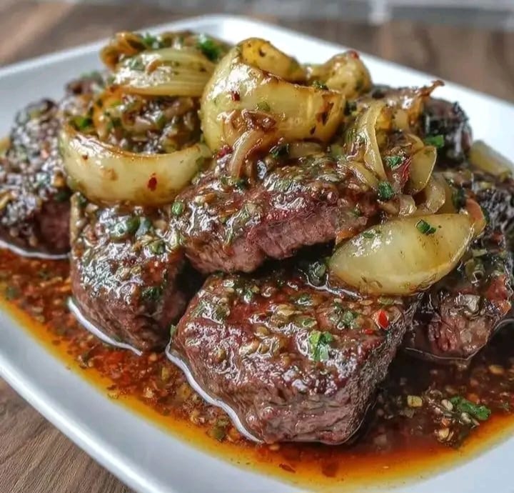 Chinese Pepper Steak with Onions