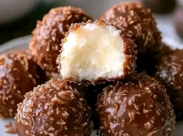 Almond Joy Coconut Bites