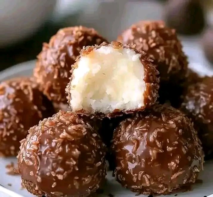 Almond Joy Coconut Bites