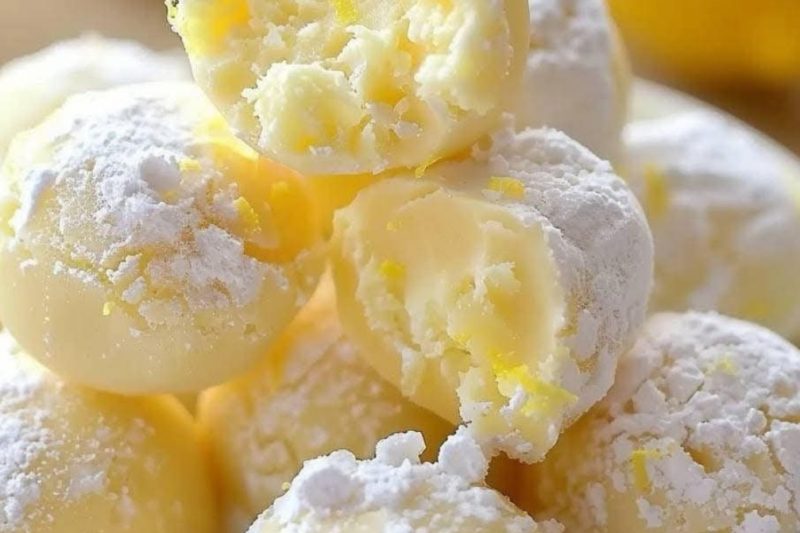 Irresistible Lemon Truffles Recipe