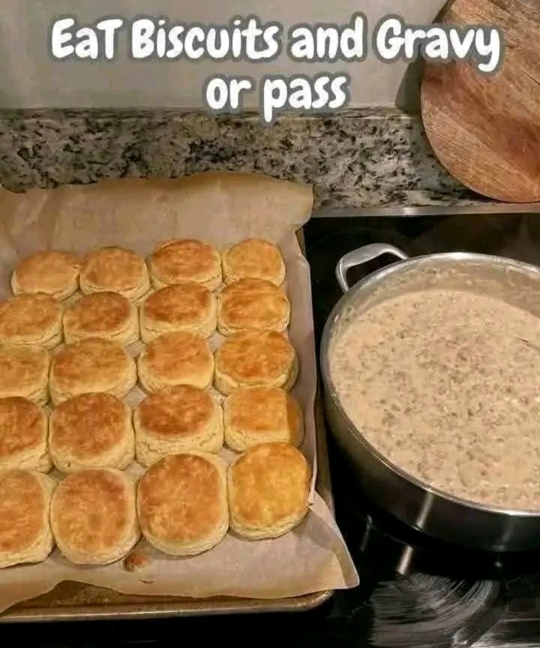 Classic Biscuits and Gravy