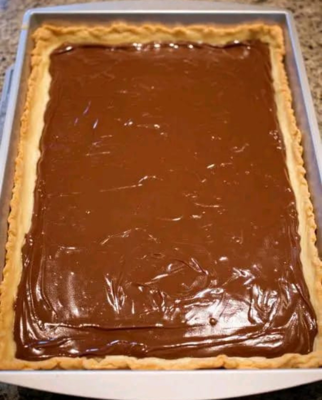 French Silk Slab Pie