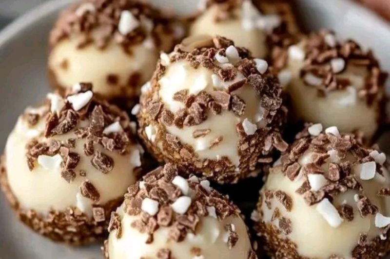No Bake Canadian Dessert Cookie Balls