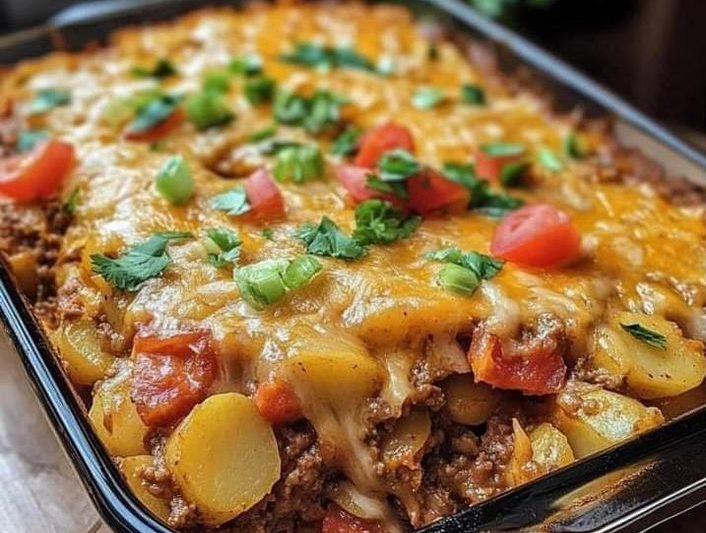 Taco Potato Casserole