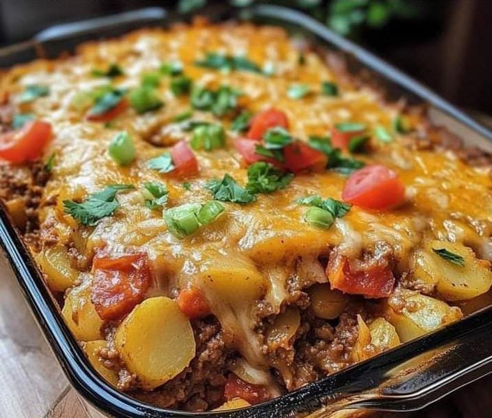 Taco Potato Casserole