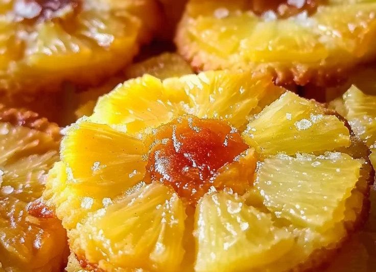 Pineapple Upside Down Sugar Cookies