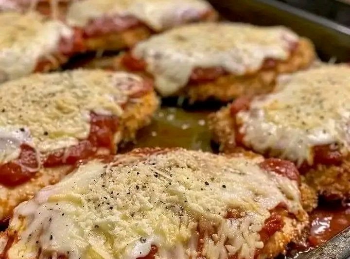 Classic Crispy Chicken Parmesan