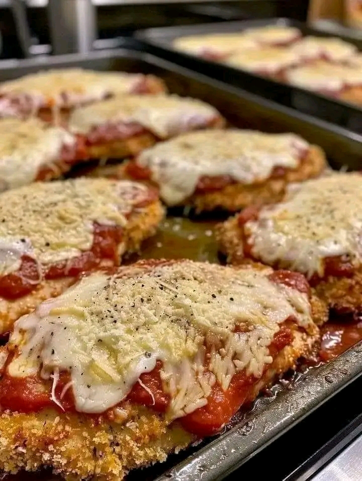 Classic Crispy Chicken Parmesan