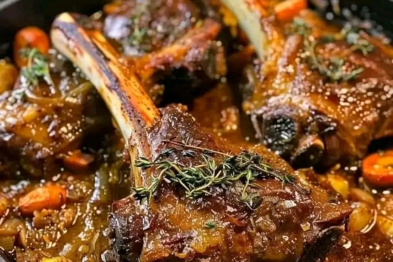 Ultimate Baked Lamb Shanks