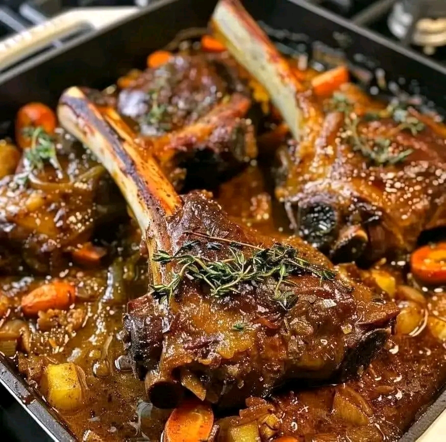 Ultimate Baked Lamb Shanks