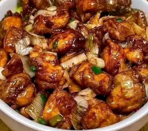 Delicious Chicken and Green Onion Stir-Fry