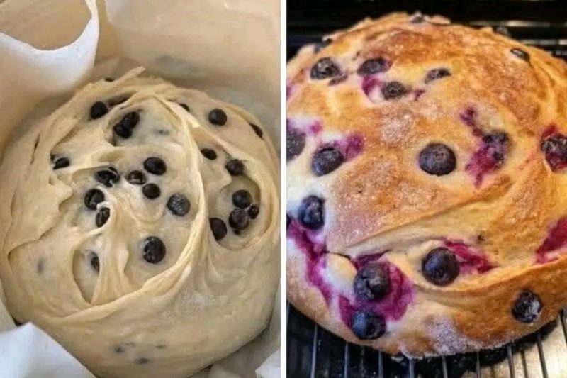 Blueberry Cream Cheese Loaf