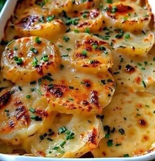 Ultimate Cacio e Pepe Potato Gratin