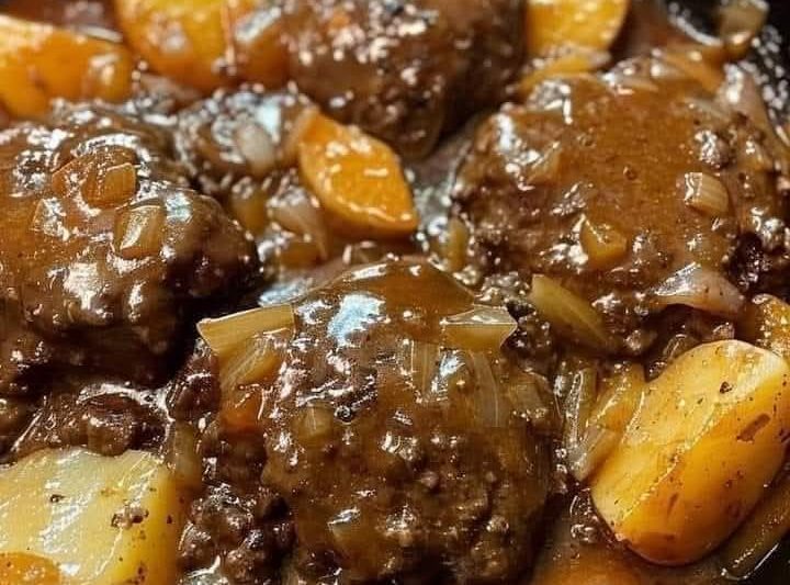 Salisbury Steak and Potato Skillet