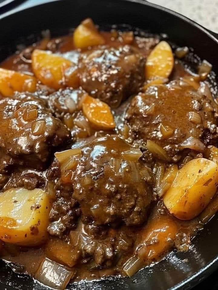 Salisbury Steak and Potato Skillet